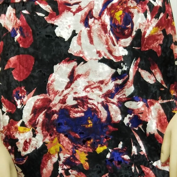 Gorgeous crushed velvet slip dress Plus size- New! - Picture 4 of 7